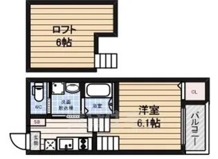 HAL FLATS(ハルフラッツ)【2階】の間取り