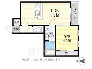 ALEXIA【3階】の間取り