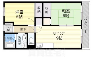 ノースコーポ【3階】の間取り