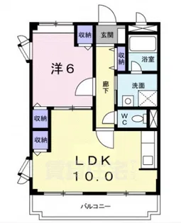 サンパティーク【1階】の間取り