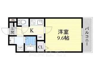 大阪府摂津市千里丘東3丁目【マンション】の間取り