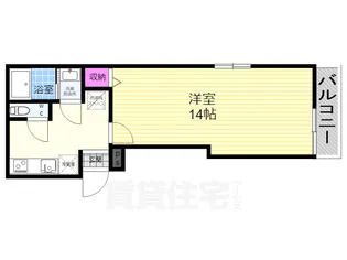 「シュミート西洞院」【2階】の間取り