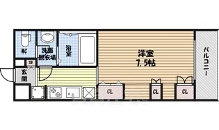 リブリ・浄心B【3階】の間取り