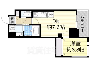 ORSUS新大阪【14階】の間取り