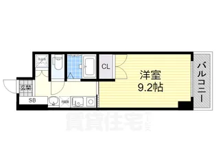 HF久屋大通レジデンス【7階】の間取り