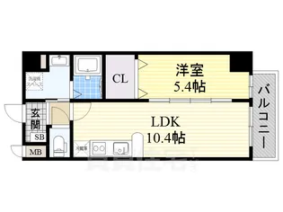 マイアトリア栄【4階】の間取り