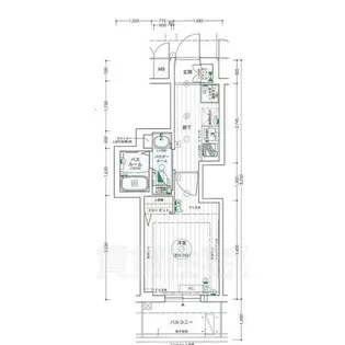 エステムコート名古屋泉プラチナムゲート【12階】の間取り