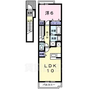 コンフォート フジ【2階】の間取り