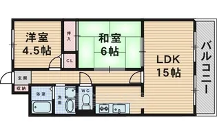 ロイヤルグレース上野東【2階】の間取り