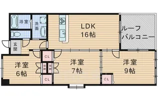 ロイヤルメゾン上野西【8階】の間取り