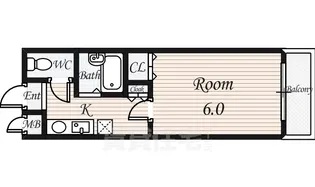 マンションパルス【2階】の間取り