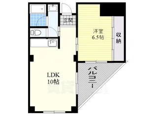 大阪府茨木市沢良宜西1丁目【マンション】の間取り