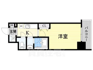 ブランシエスタ東別院【6階】の間取り