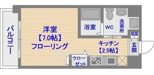 エンクレスト大手門【2階】の間取り