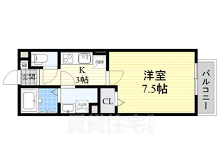 エスポワール【1階】の間取り