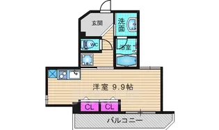 Casa de issa(カーサデイッサ)【5階】の間取り