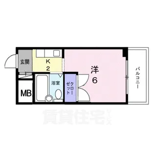 プチメゾン滝谷【2階】の間取り