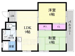 山下マンション【1階】の間取り