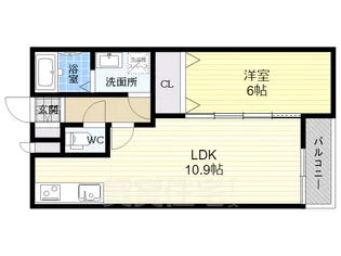 メゾンアオクロ【1階】の間取り