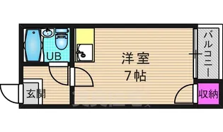 大隅ビル【4階】の間取り