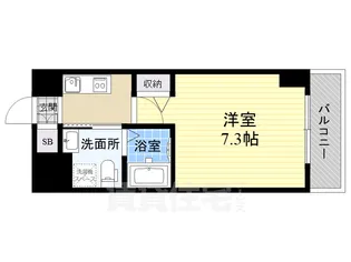 エグゼ新大阪南【5階】の間取り