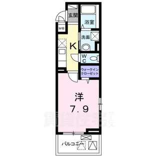 maison mint【3階】の間取り