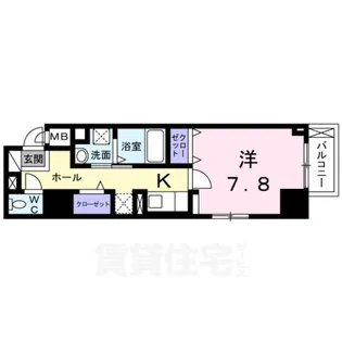 AZresidence草津本陣【7階】の間取り
