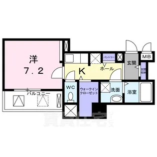 AZresidence草津本陣【5階】の間取り