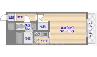 エステートモア博多公園通り【10階】の間取り