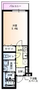 フジパレス立花町二丁目Ⅱ番館【1階】の間取り