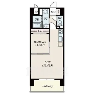 Primal千種luno(旧GRANDUKE新栄luno)【2階】の間取り