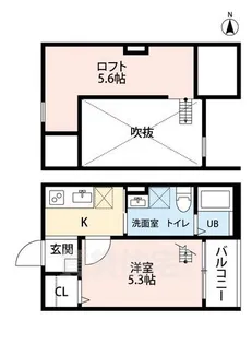 プレミア中村公園【2階】の間取り