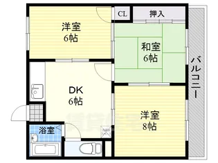アイディル島泉【3階】の間取り