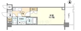 Re-be東三国【7階】の間取り