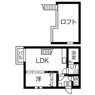 Creo志賀本通(クレオシガホンドウリ)【2階】の間取り