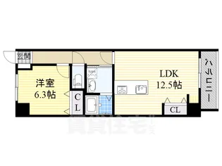 クレセール【2階】の間取り