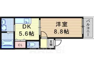 モデルノリヴァー【1階】の間取り