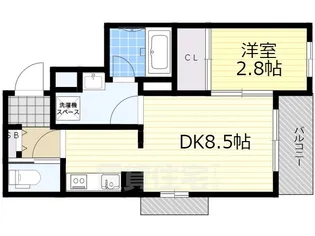 AMA WEST【2階】の間取り