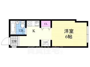 パインフィールド北白川1【2階】の間取り