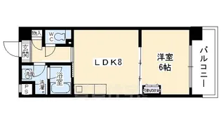 ALBA烏丸御池(アルバ)【9階】の間取り