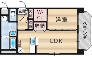 Island 博多駅南【5階】の間取り
