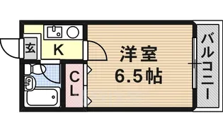 ハイツエクラン【1階】の間取り
