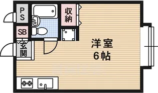 パリス嵐山【1階】の間取り