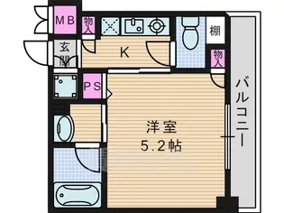 HUgE2【3階】の間取り