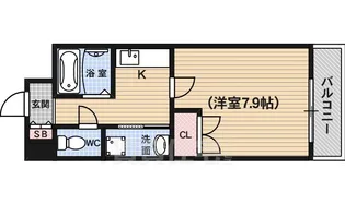 マインズ・コム四条大宮【9階】の間取り