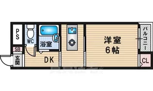 1Kの間取り画像