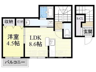 モモワンハウス【2階】の間取り