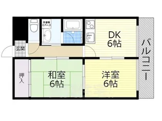 サンモールタナカ【5階】の間取り