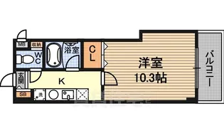 イングランドアヴェニュー10番館【2階】の間取り