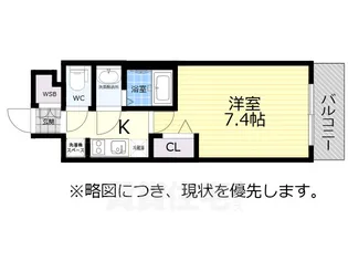 アドバンス名古屋モクシー【6階】の間取り